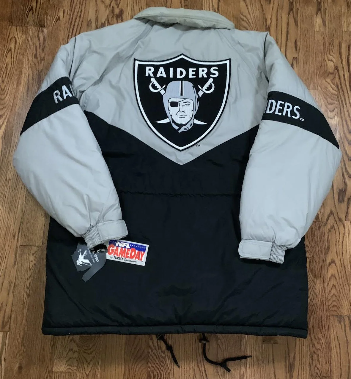 Vintage Triple Fat Goose NFL Gameday LA Raiders Winter Coat (Size